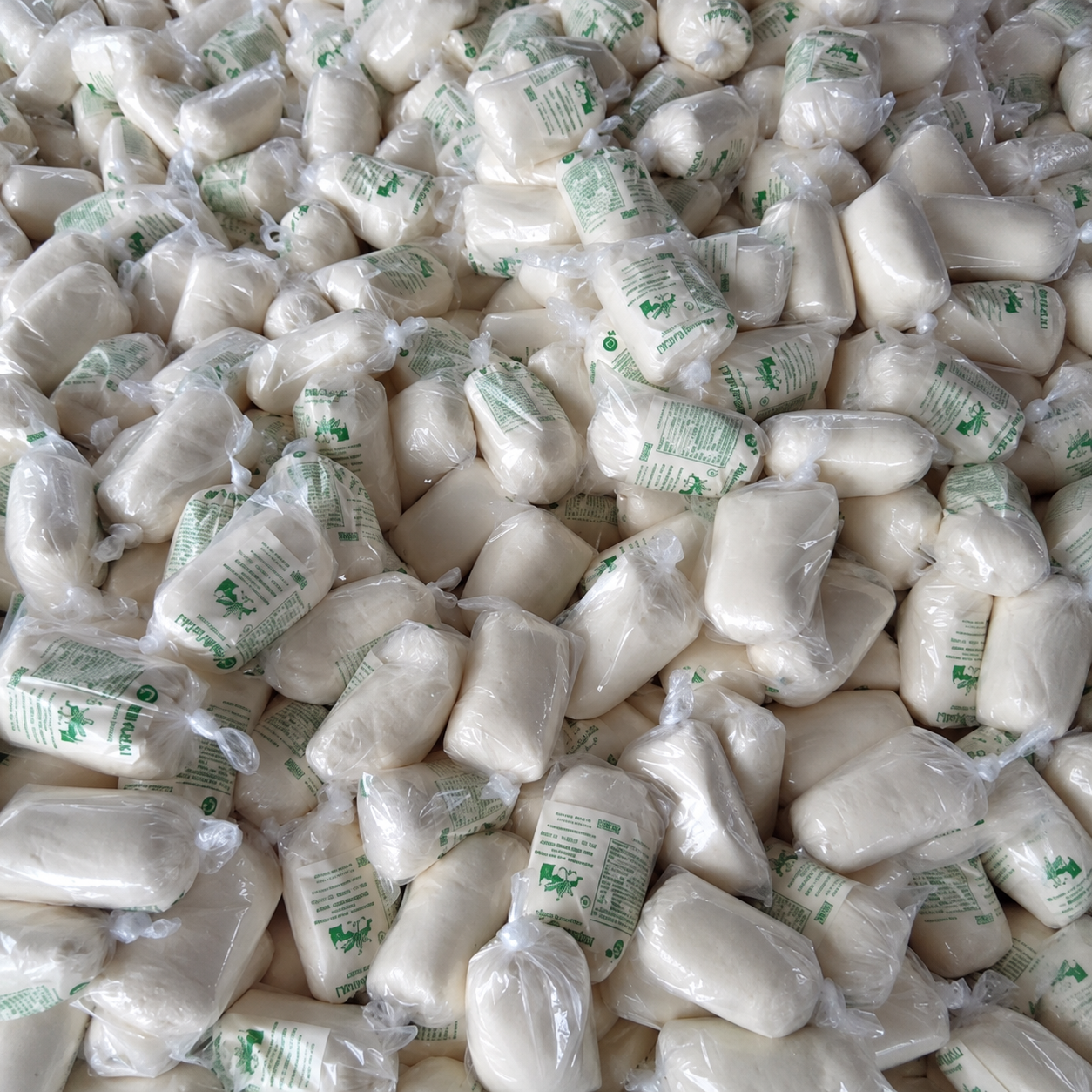 Individually wrapped portions of Premium Placali